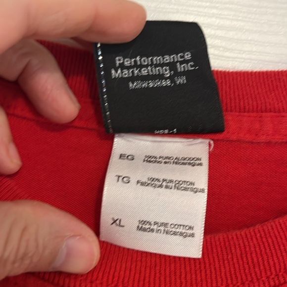 Harley Davidson Motorcycles Red Firefighter Short Sleeve T- Shirt Tee Men’s XL - Picture 10 of 16